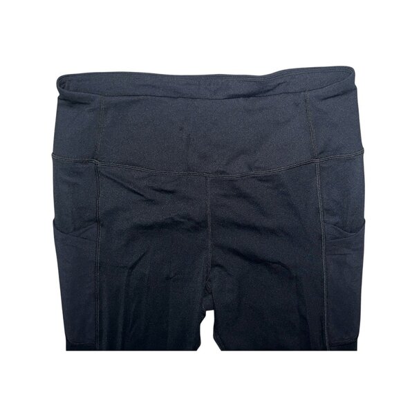 Halara High Waisted Mesh Pocket & Leg Hem Casual Active Leggings Sz Large Womens - Picture 2 of 7